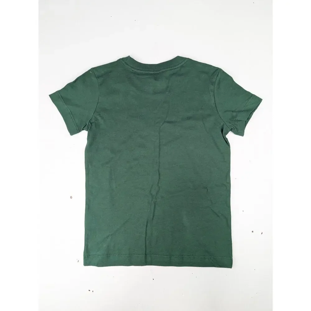 Nike Youth XS Futura Logo Tee - Fir (Dark Green)